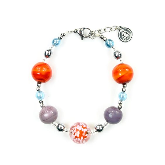 Bracciale Antica Murrina Venezia Donna Alba in Acciaio chirurgico (316L) BM3APE2625 - BM3APE2625